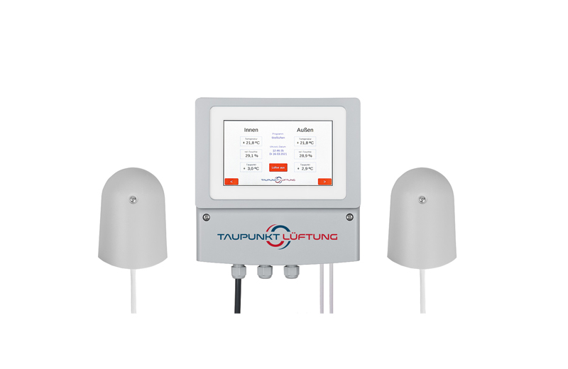 Taupunkt Lüftungssteuerung TOUCH Produktfoto neu